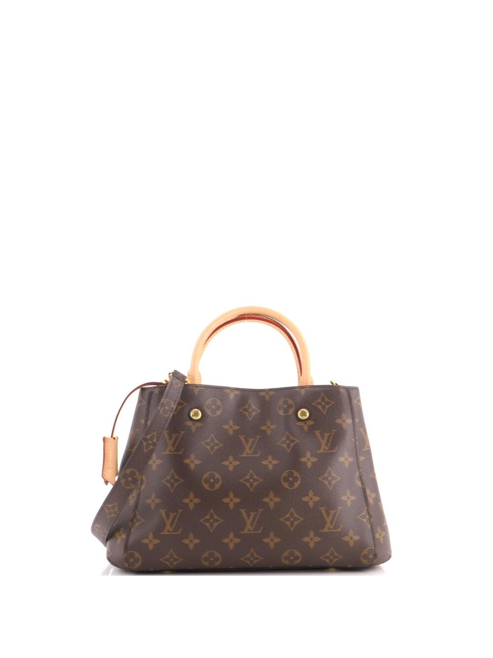 Louis Vuitton Montaigne Handbag Canvas #370307L22B